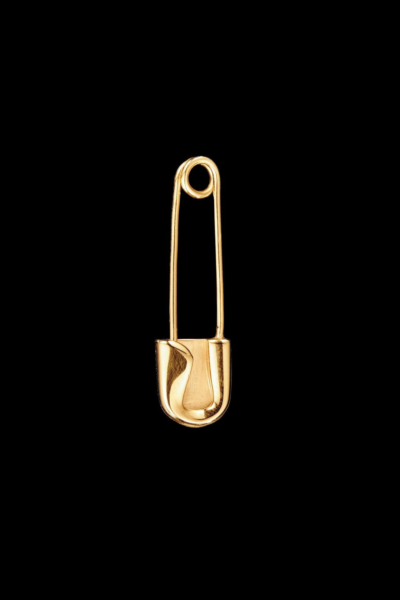 Attached 2 U Gold Earring (Left)